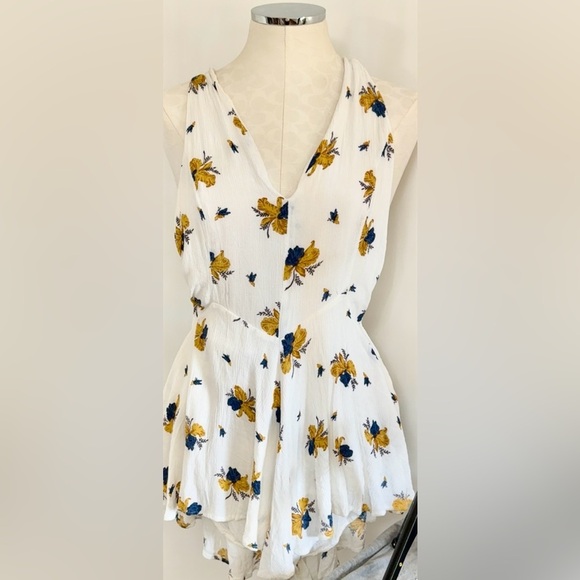 Free People Smooth Talker Halter Jumpsuit Playsuit - Picture 5 of 5